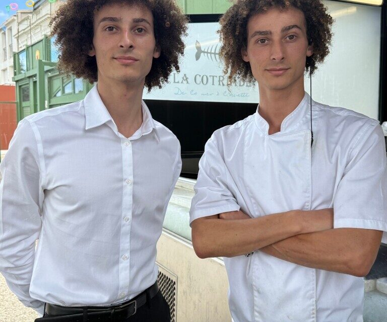 Arthur et Eliott Sebbah sont les figures du restaurant La Cotriade, aux Sables-d'Olonne, référencé au guide Michelin.